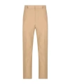 Gucci Ribbon Detail Casual Pants In Nude