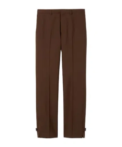 Gucci Belt-loop Casual Pants In Red