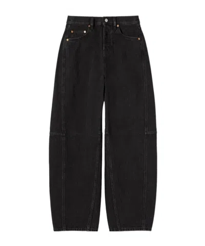 Gucci Belt-loop Jeans In Black