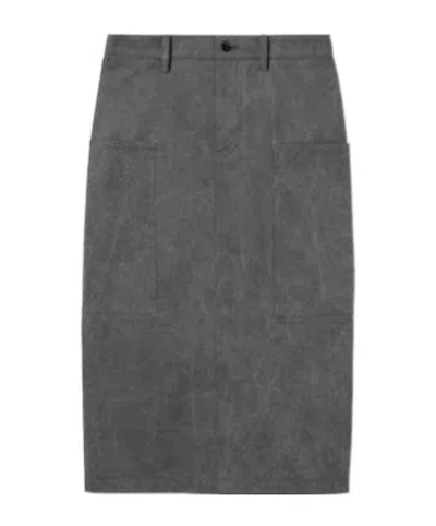 Gucci Belt-loop Skirt In Black