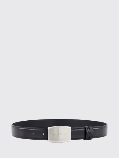 Gucci Belt Men  In Black