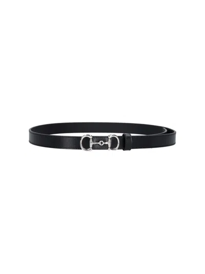 Gucci Belt "morsetto" In Black