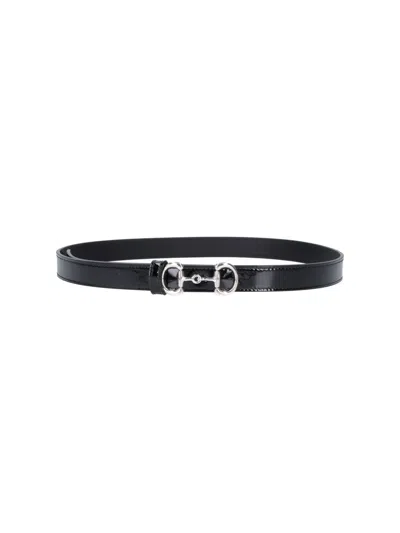 Gucci Belt "morsetto" In Black