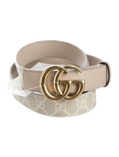 Pre-owned Gucci Belt In Neutral