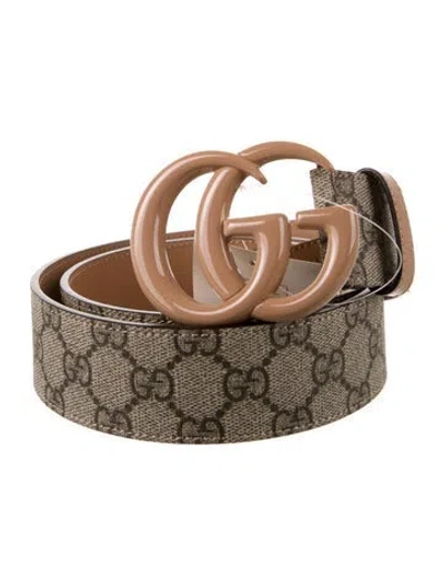 Pre-owned Gucci Belt In Neutral