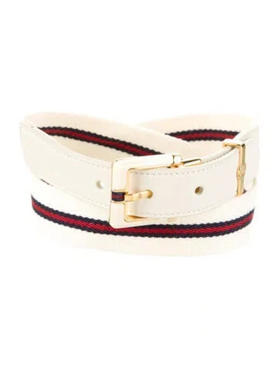 Pre-owned Gucci Belt In Neutral