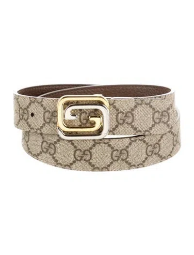 Pre-owned Gucci Belt In Neutral