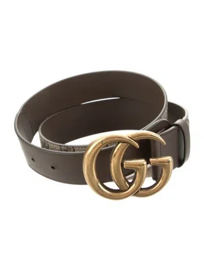 Pre-owned Gucci Belt In Neutral