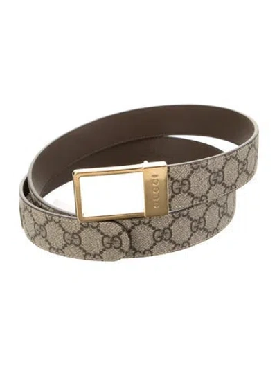 Pre-owned Gucci Belt In Neutral