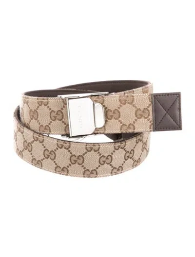 Pre-owned Gucci Belt In Neutral