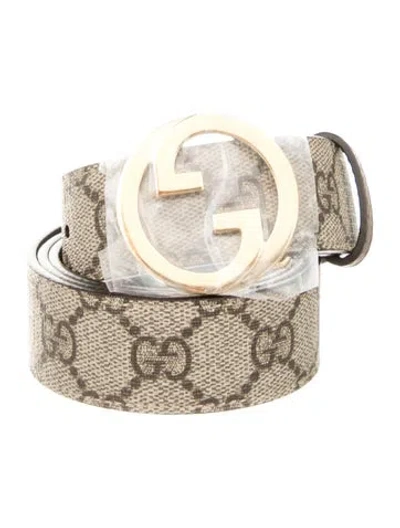 Pre-owned Gucci Belt In Neutral