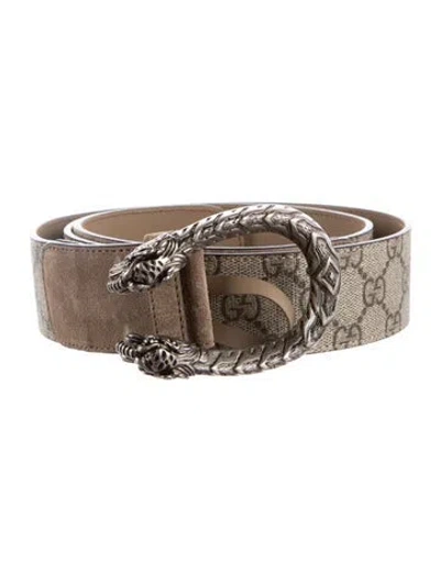 Pre-owned Gucci Belt In Neutral