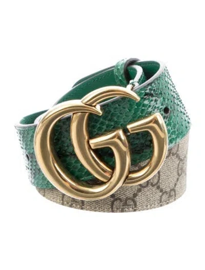 Pre-owned Gucci Belt In Neutral