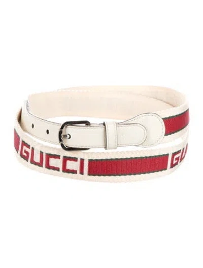 Pre-owned Gucci Belt In Neutral