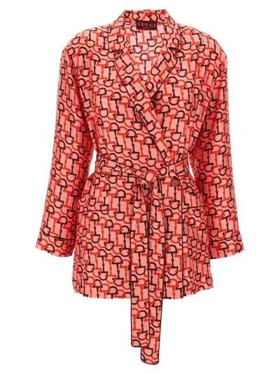 Gucci Belt Shirt Shirt And Blouse Multicolor