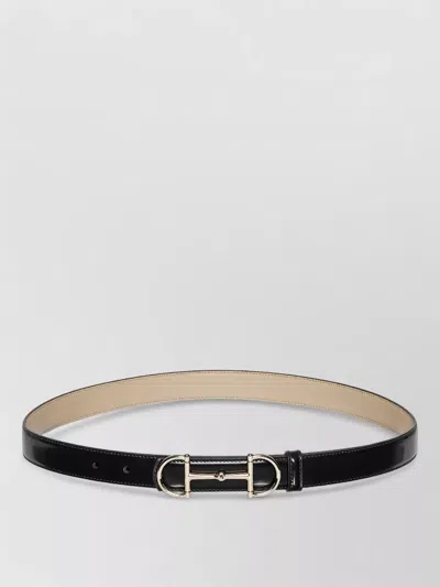 Gucci Belt W25 Adjustable Length Reversible Design In Brown