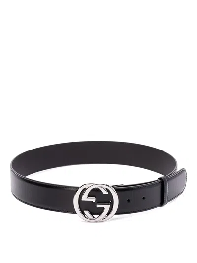 Gucci Belt With Buckle In Black