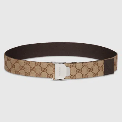 Gucci Belt With Lift Buckle In Sand