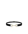 Gucci Belt With Oversized Horsebit In Black