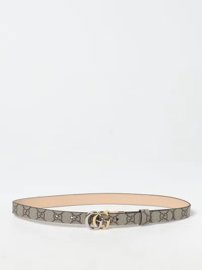 Gucci Belt Woman Beige Women In Cream