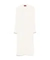 Gucci Waist Belted Midi Dress With Detachable Belt In White