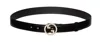 Gucci Belts Blacks And Greys In Black