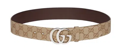 Gucci Belts Vintage Sand In Neutral