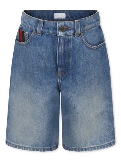 Gucci Bermuda In Blue