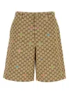 Gucci Bermuda In Tessuto Gg Uomo