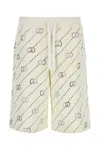 Gucci Bermuda In Cotone Decorato Uomo In Printed