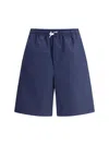 Gucci Navy Blue Poplin Bermuda Shorts