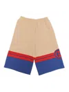 Gucci Bermuda Shorts In Gg Jersey Cotton In White