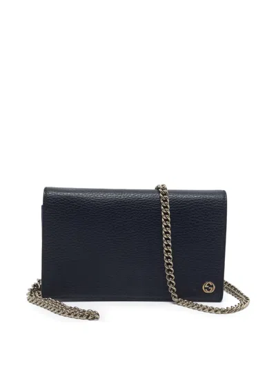 Pre-owned Gucci Betty Cross Body Bag In Black