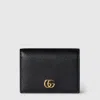 Gucci + Net Sustain Marmont Petite Textured-leather Wallet