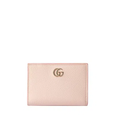 Gucci Bi-color Gg Marmont Small Wallet In Multi