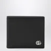 Gucci Bi-fold Wallet Gg Marmont Black Men In Black