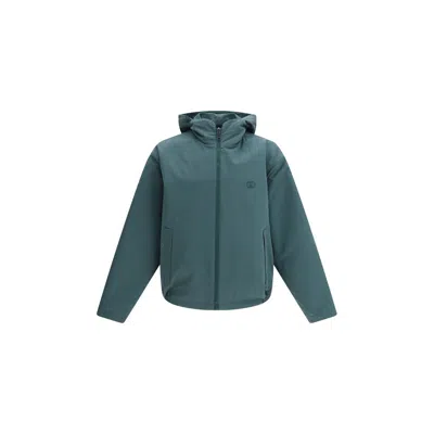 Gucci Bicolor Polyester Clothing In Green