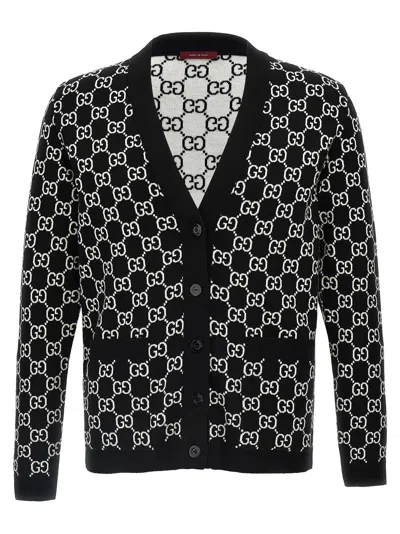 Gucci Bicolor Wool Women's Cardigan
