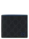 Gucci 'bifold Gg' Wallet In Black