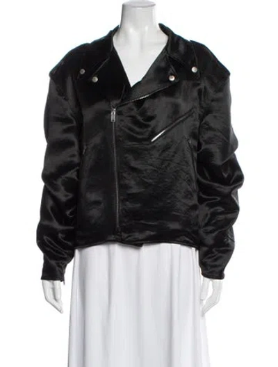 Pre-owned Gucci Biker Jacket In Black