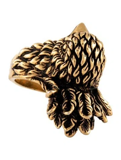 Pre-owned Gucci Bird Cocktail Ring In Multi