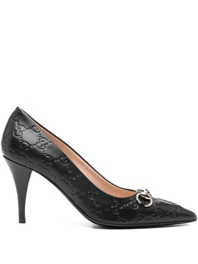 GUCCI GUCCI LEATHER PUMPS