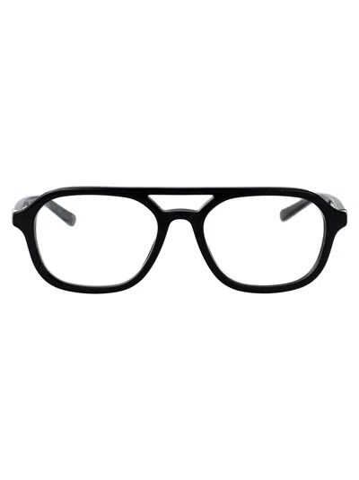 GUCCI GUCCI BLACK ACETATE OPTICAL GLASSES