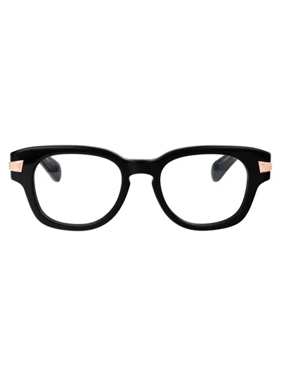 Gucci Black Acetate Optical Glasses