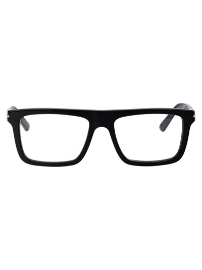Gucci Black Acetate Optical Glasses