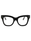 Gucci Black Acetate Optical Glasses In Black