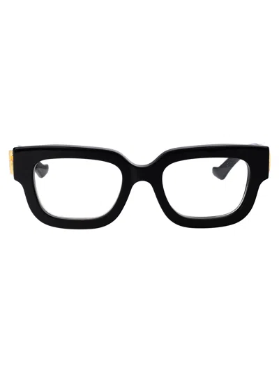 Gucci Gg1694oa Glasses In Black-black-transparent