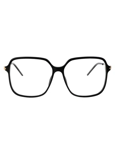 Gucci Black Acetate Optical Glasses