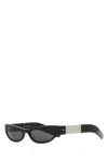 Gucci Occhiali Da Sole In Acetato Nero Donna