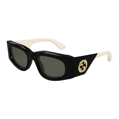 Gucci Black Acetate Sunglasses
